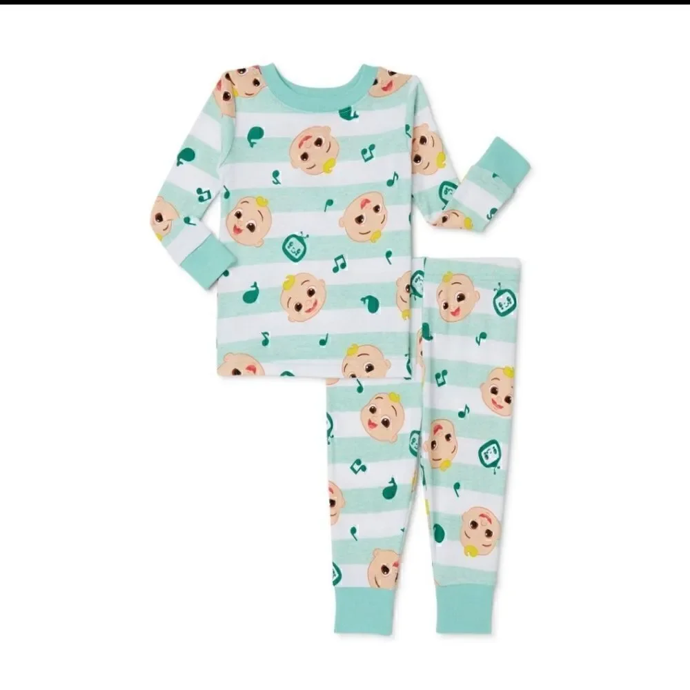 New Unisex Cocomelon Cotton Pajama set
